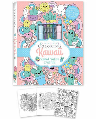 Download Kaleidoscope Coloring Kawaii By Hinkler Books Other Format Barnes Noble