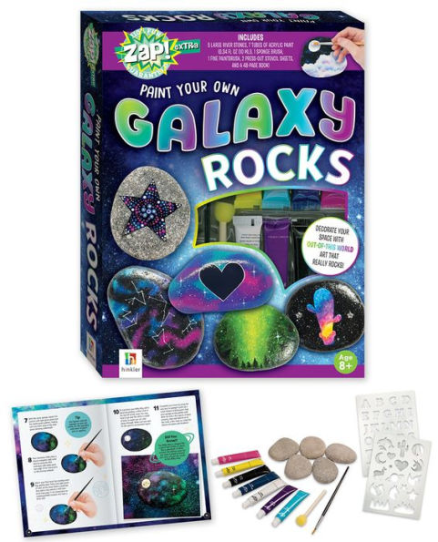 Zap! Extra: Paint Your Own Galaxy Rocks
