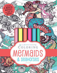 Title: Kaleidoscope Coloring: Mermaids and Seahorses, Author: Hinkler Books