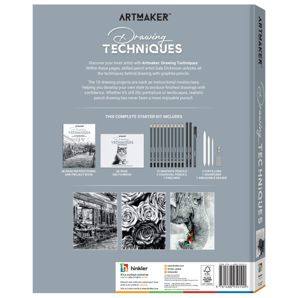 Art Maker Studio Kit - Drawing Techniques