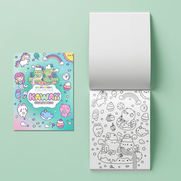 Kaleidoscope Coloring Kit Kawaii Sweetness