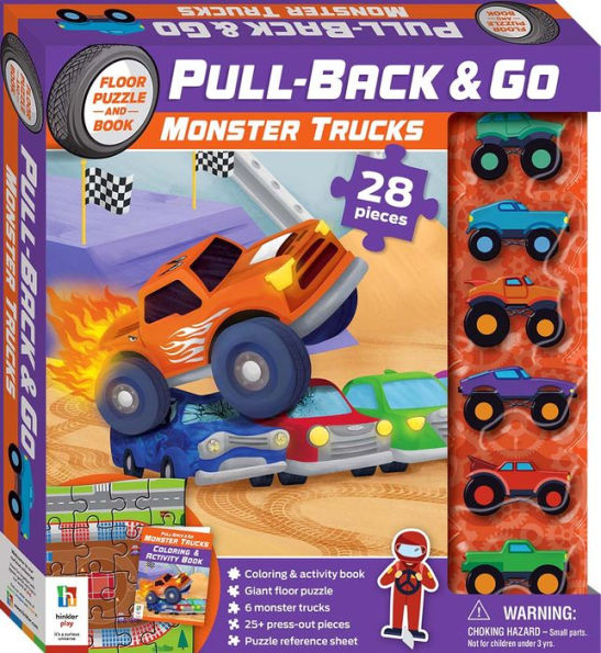 Pull-back-and-go Kit: Monster Trucks