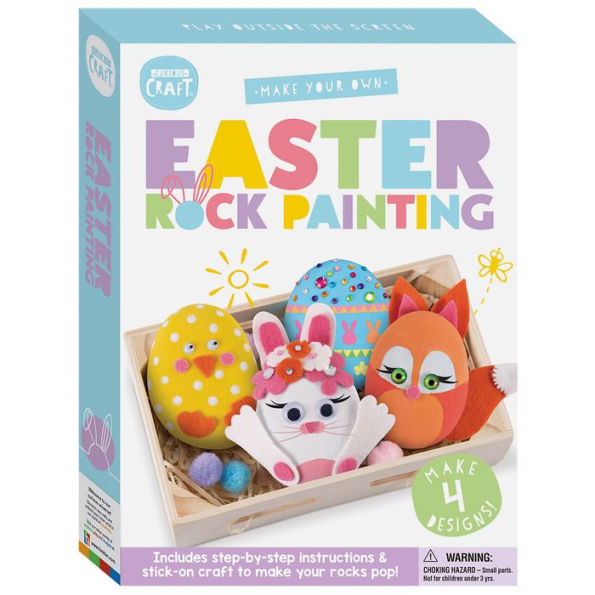 Curious Craft Make Your Own Easter Rock Painting