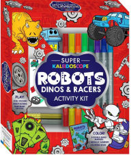 Title: Super Kaleidoscope Activity Kit Robots Dinos and Racers, Author: Hinkler