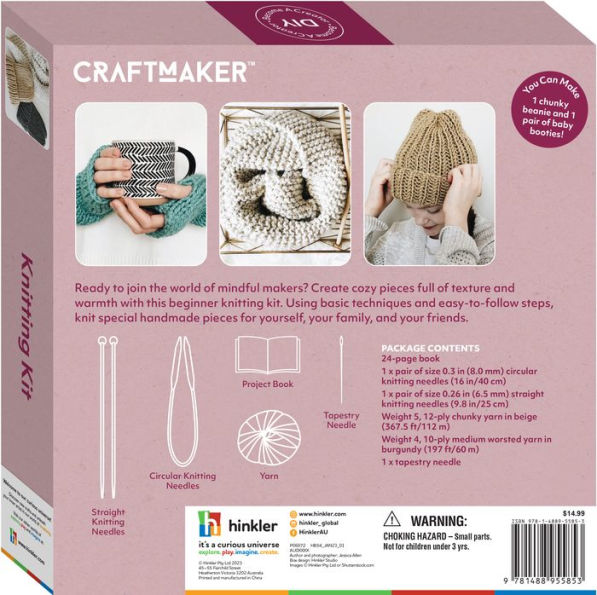 Craft Maker Knitting Kit