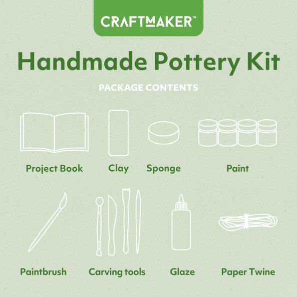 Craft Maker Handmade Pottery Kit