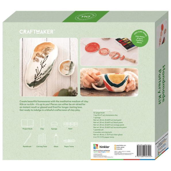 Craft Maker Handmade Pottery Kit
