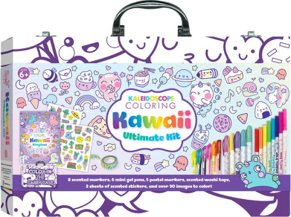 Ultimate Kawaii Coloring Carry Case