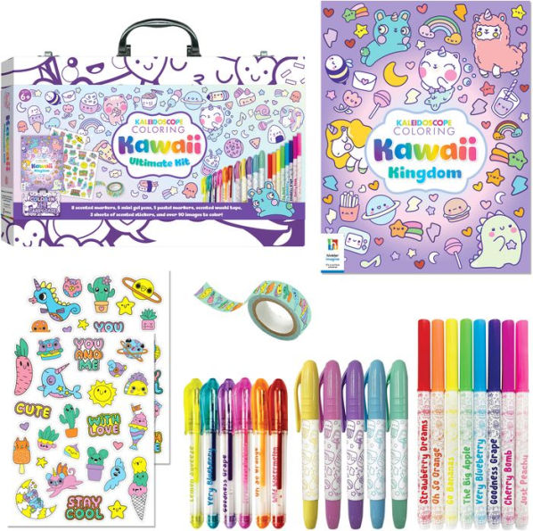 Ultimate Kawaii Coloring Carry Case