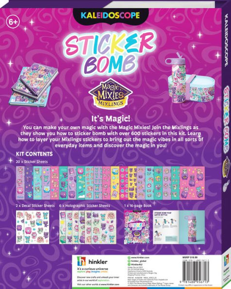 Kaleidoscope Sticker Bomb Magic Mixies