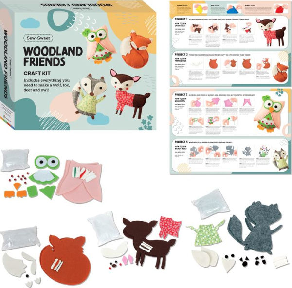 Sew Sweet Woodland Friends Craft Kit