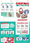 Alternative view 4 of Christmas Rock Painting Kit