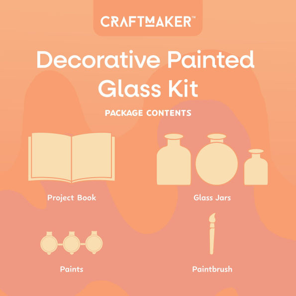 CraftMaker - Decorative Painted Glass Kit