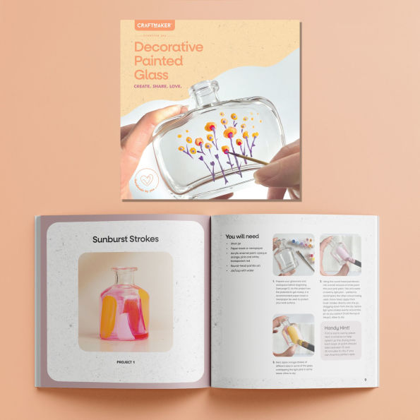 CraftMaker - Decorative Painted Glass Kit