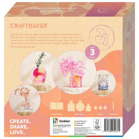 CraftMaker - Decorative Painted Glass Kit