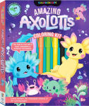 Alternative view 1 of Kaleidoscope Coloring Kit Amazing Axolotls