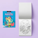 Alternative view 3 of Kaleidoscope Coloring Kit Amazing Axolotls