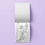 Alternative view 4 of Kaleidoscope Coloring Kit Amazing Axolotls