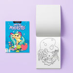 Alternative view 7 of Kaleidoscope Coloring Kit Amazing Axolotls