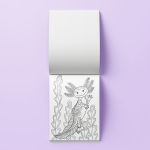 Alternative view 8 of Kaleidoscope Coloring Kit Amazing Axolotls