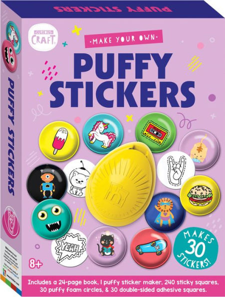 Curious Craft Make Your Own Puffy Stickers