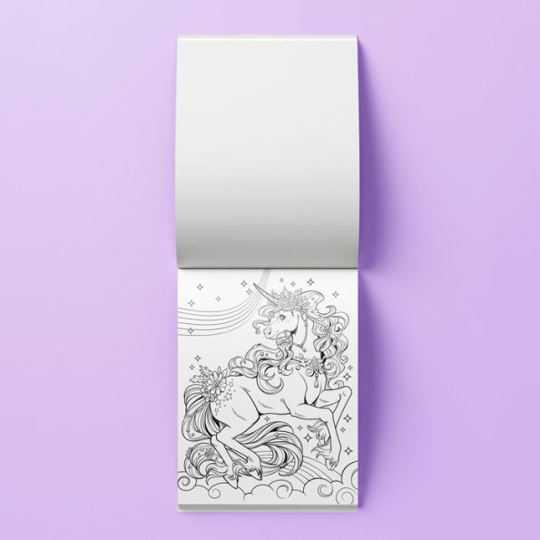 Kaleidoscope Coloring Kit Rainbow Unicorns