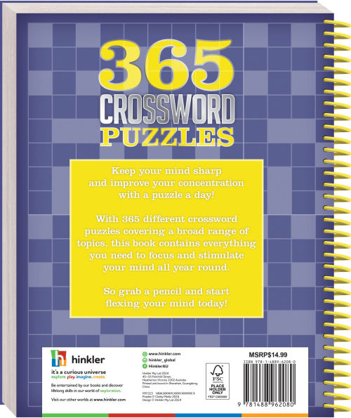 365 Puzzles Crosswords