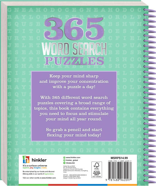 365 Puzzles Word Search