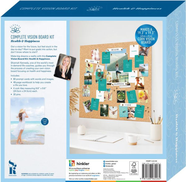 Complete Vision Board Kit Health & Happiness