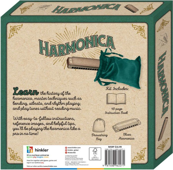 Retro Boxes Learn Harmonica