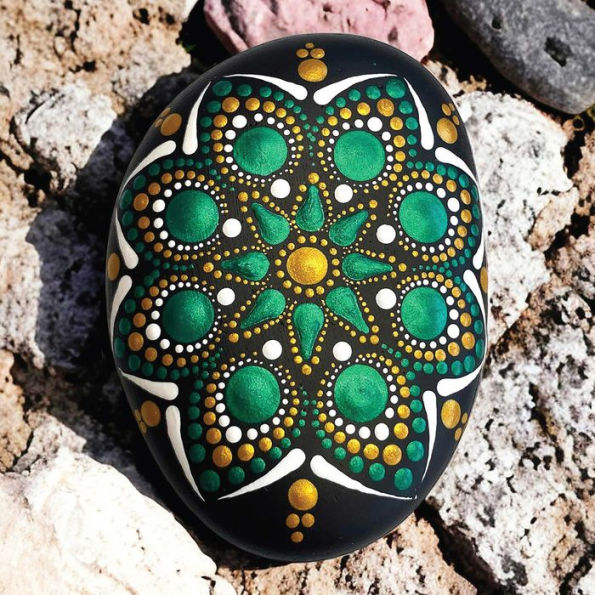 Craft Maker Paint Your Own Metallic Rocks