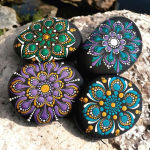 Alternative view 6 of Craft Maker Paint Your Own Metallic Rocks