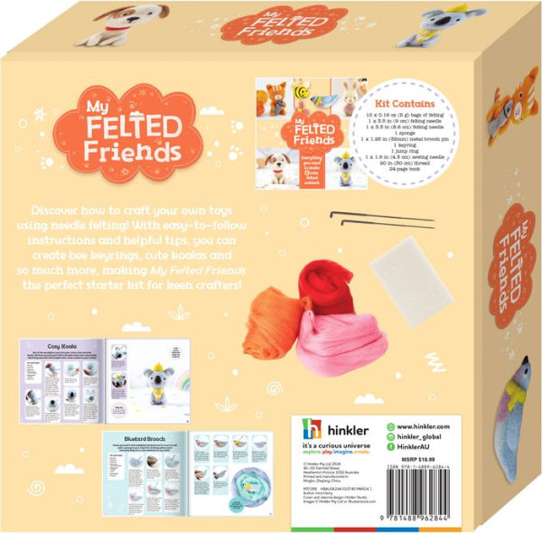 My Felted Friends - Deluxe Kit