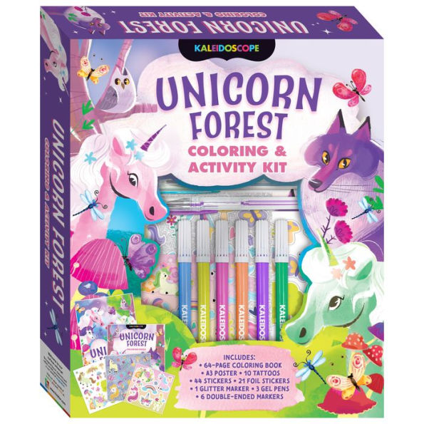 Super Kaleidoscope Kit Unicorn Forest