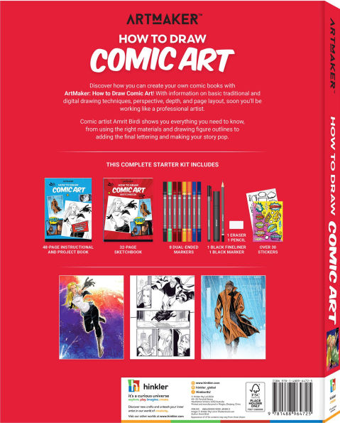 Art Maker Stuido Kit - Comic Art