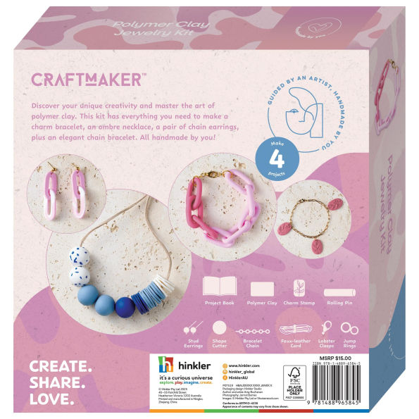 CraftMaker - Polymer Clay Jewlery Kit