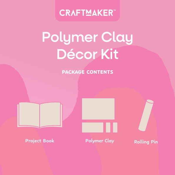 CraftMaker - Polymer Clay Home Décor Kit