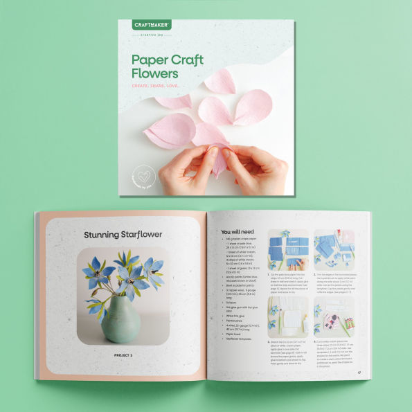 CraftMaker - Paper Flowers Kit