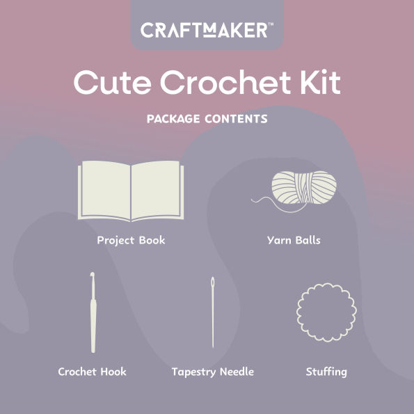 CraftMaker - Cute Crochet Kit
