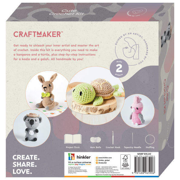 CraftMaker - Cute Crochet Kit