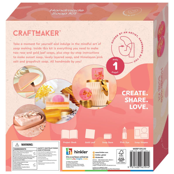 CraftMaker - Handmade Soap Kit