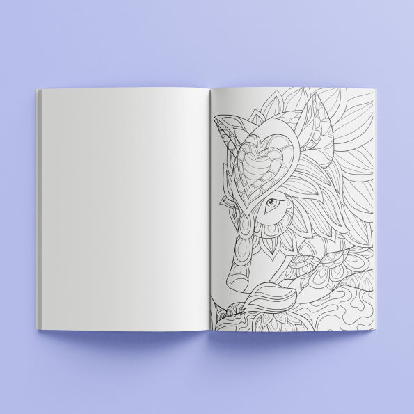Mindwaves Coloring - Flora & Fauna
