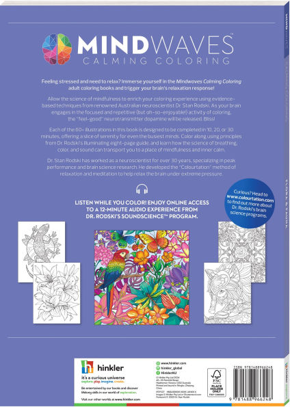 Mindwaves Coloring - Flora & Fauna