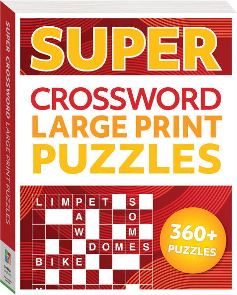 Super Large Print Puzzles - Crossword