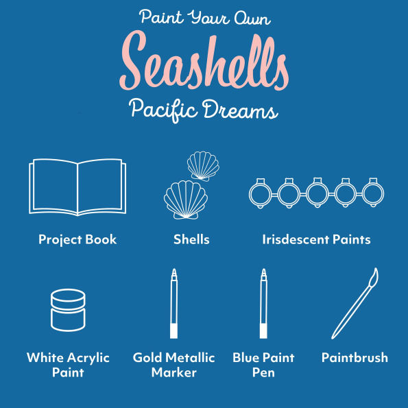 Paint Your Own Seashells Pacific Dreams
