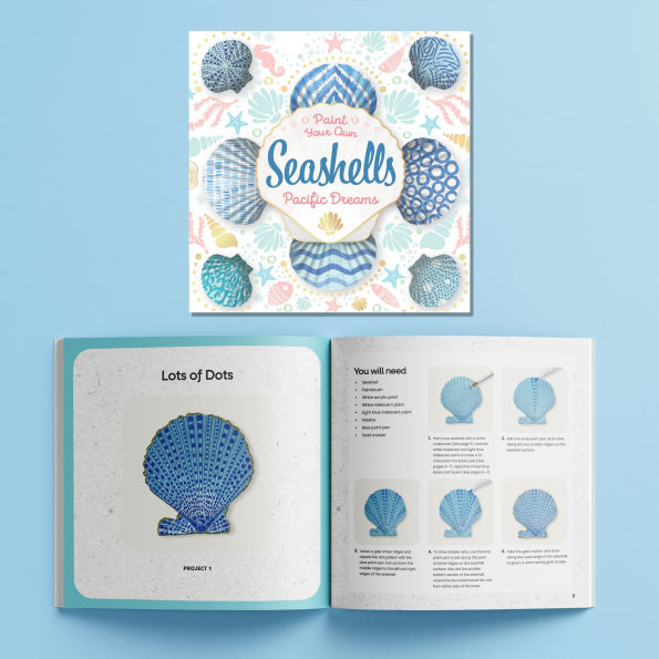 Paint Your Own Seashells Pacific Dreams