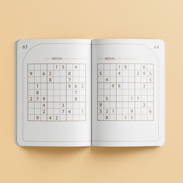 Faux Suede Puzzles Sudoku