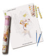 Pink Haze Paint by Numbers Kit & Canvas - DIY Adult Craft Kit - Artist Designed