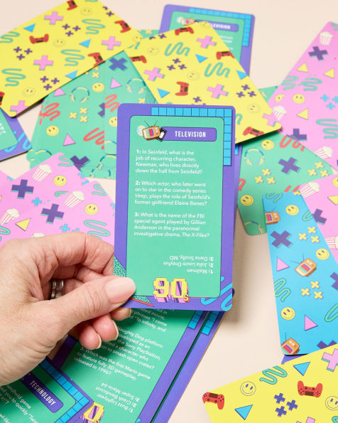 90's Trivia Cards