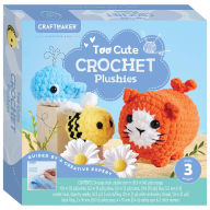 Title: Deluxe Too Cute Crochet Plushies, Author: Hinkler